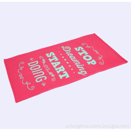 soft large beach towels with logo custom print
